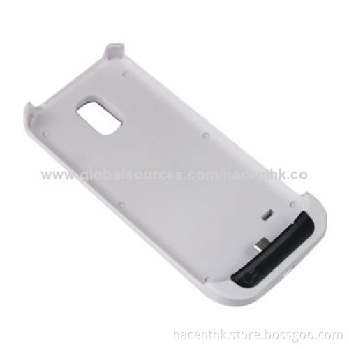 2,800mAh Power Bank Cases for Samsung Galaxy S4, with 5V/0.8A Input, 3.6 Hours Charging Time